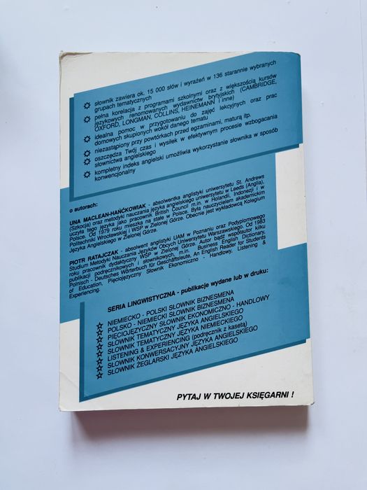 Słownik tematyczny języka angielskiego