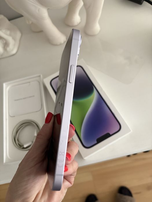 Iphone idealny 14 plus 256GB gw  do 09.2026 plus huawei gt 4 gratis