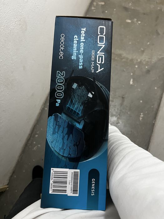 Aspirador Robot Cecotec Conga 999 Map Genesis – 2000Pa – Mapeamento