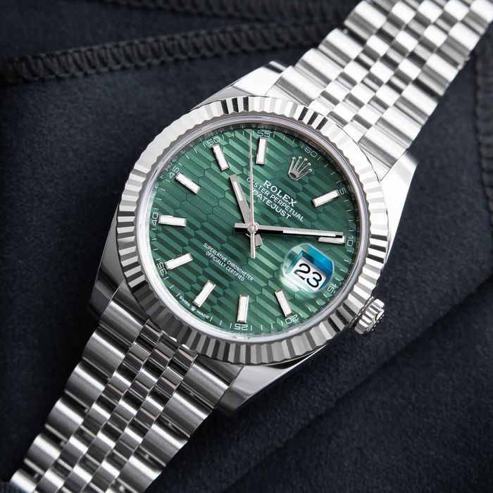 Nowy zegarek Rolex Datejust BLUE, GREEN 41 mm