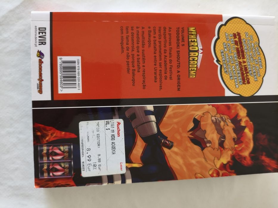 Volume 5 de Boku No Hero