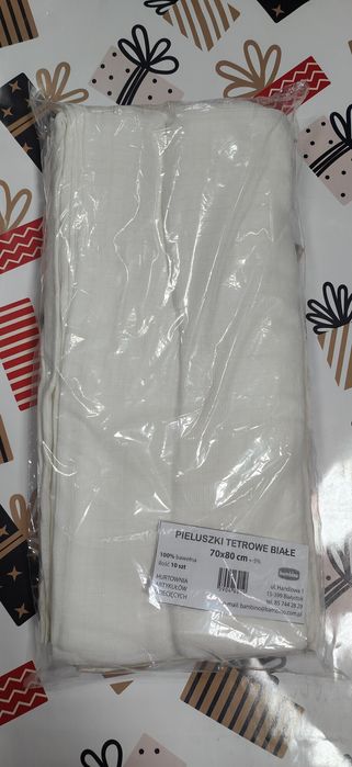 Pieluszki tetrowe bawelna polskie