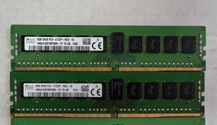 Оперативная Память 16GB DDR4 Hynix 2133 серверна (ECC) 1.2v комплект