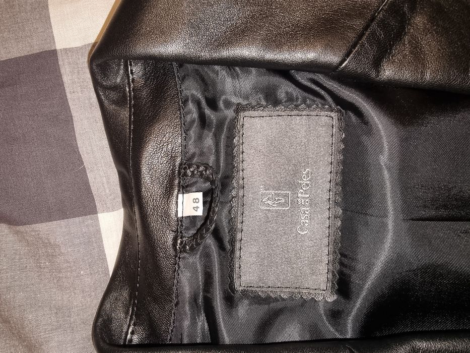 Casaco novo em cabedal Casa das Peles