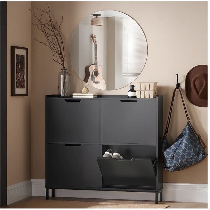 Sapateira cinzenta 8 pares