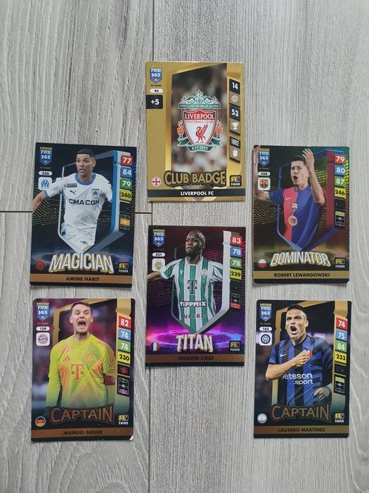 Katry piłkarskie Panini Fifa 365 Adrenalyn XL 2025