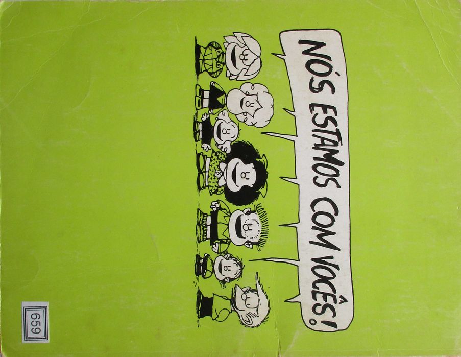 Quino  - - - Deixem a Mafalda Voar - - - - -Livro