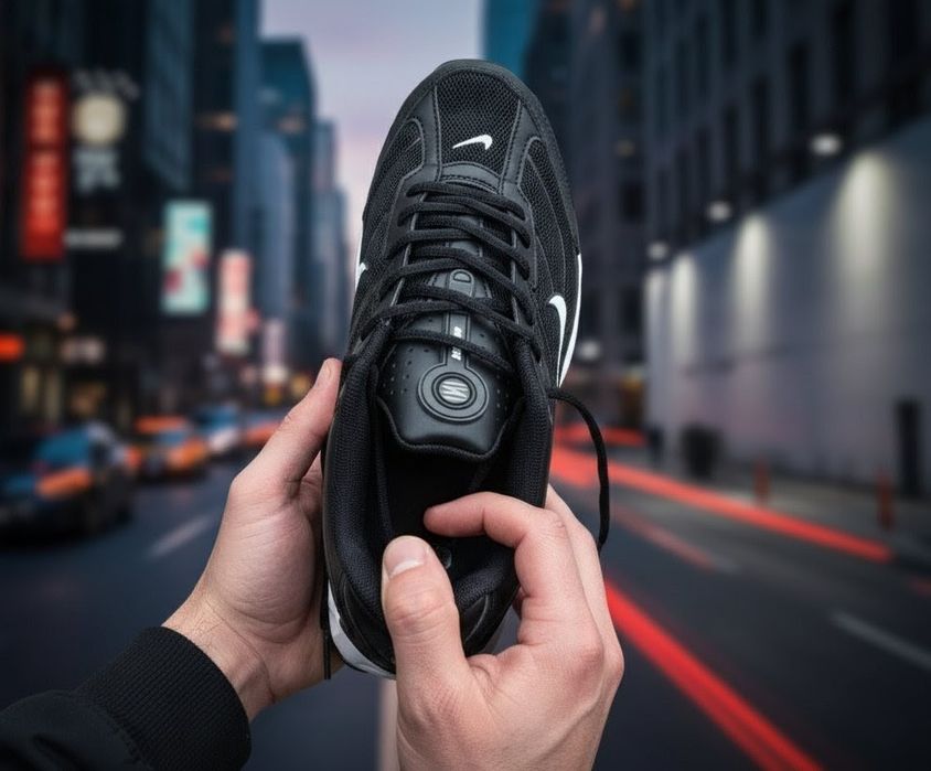 Кроссовки Shox Ride 2 (Black/White) — Топ качество