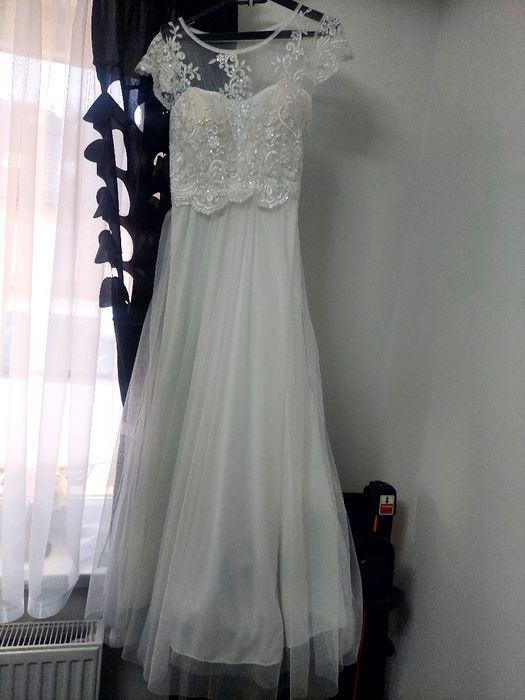 Sukienka ślubna wyprana