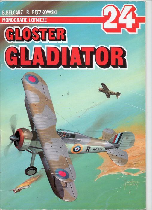Monografie lotnicze nr 24, Gloster Gladiator