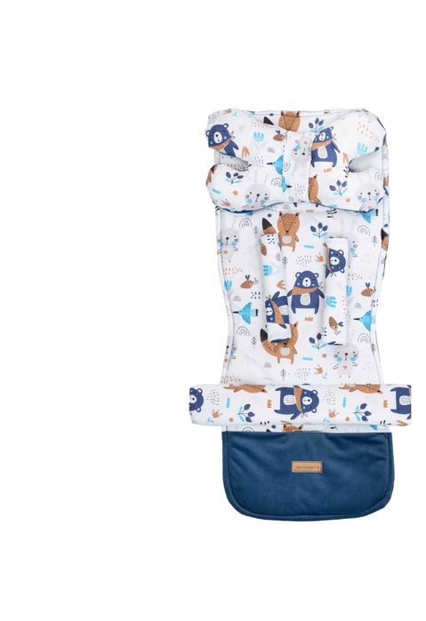 Wkładka Do Spacerówki Wózka Dwustronna 5 Elementów Jackmar