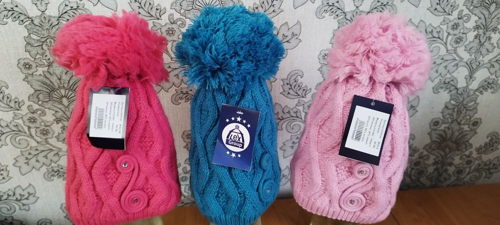 Нові тепленькі шапочки