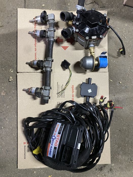 ГБО, установки stag 4,stag 200 go fast, qbox,продаж б/у обладнання