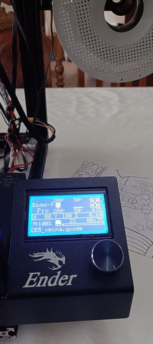 Impressora 3D Creality Ender-5 Pro + Filamento Bambu Lab