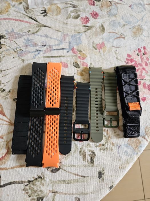 Ремінці 20мм для розумних годинників, Samsung Galaxy watch 7, FE, 5 Pro, 6, 4 classic 40 мм 44 мм