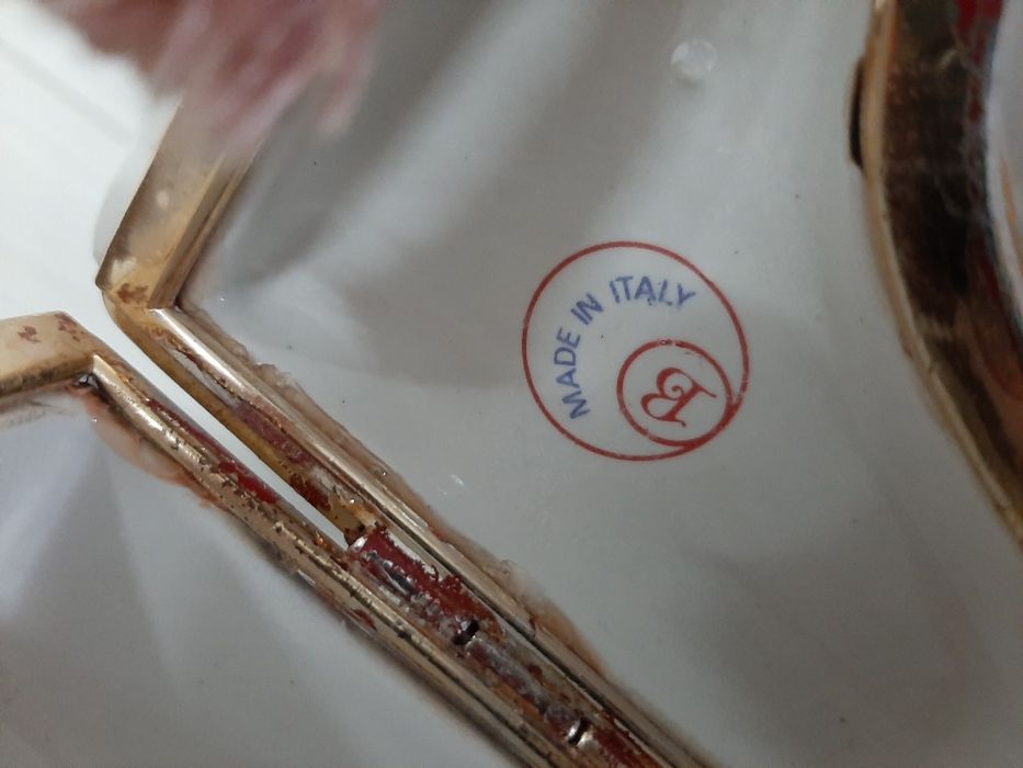 Guarda joias porcelana
