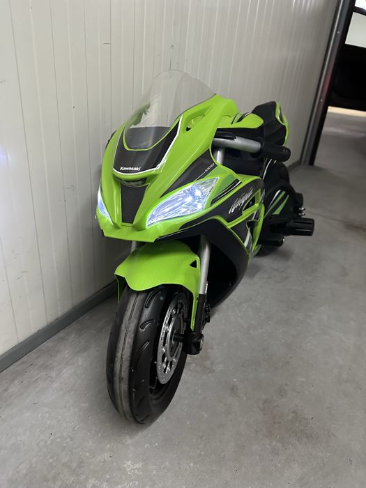 Moto kawasaki ninja crianca