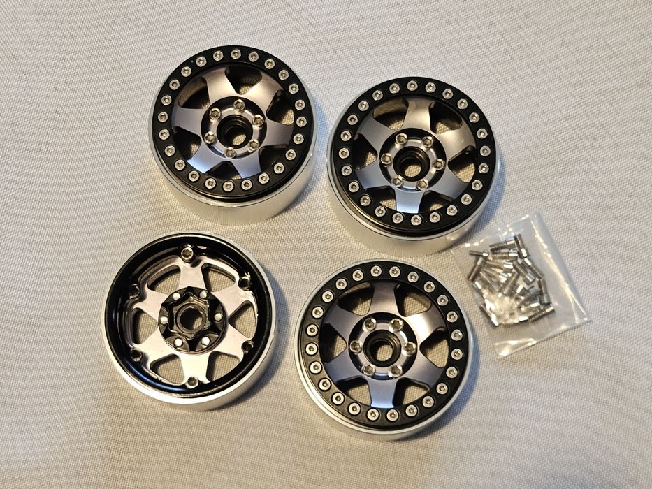 Felgi bead-lock 1.9 aluminiowe Injora Trial Crawler