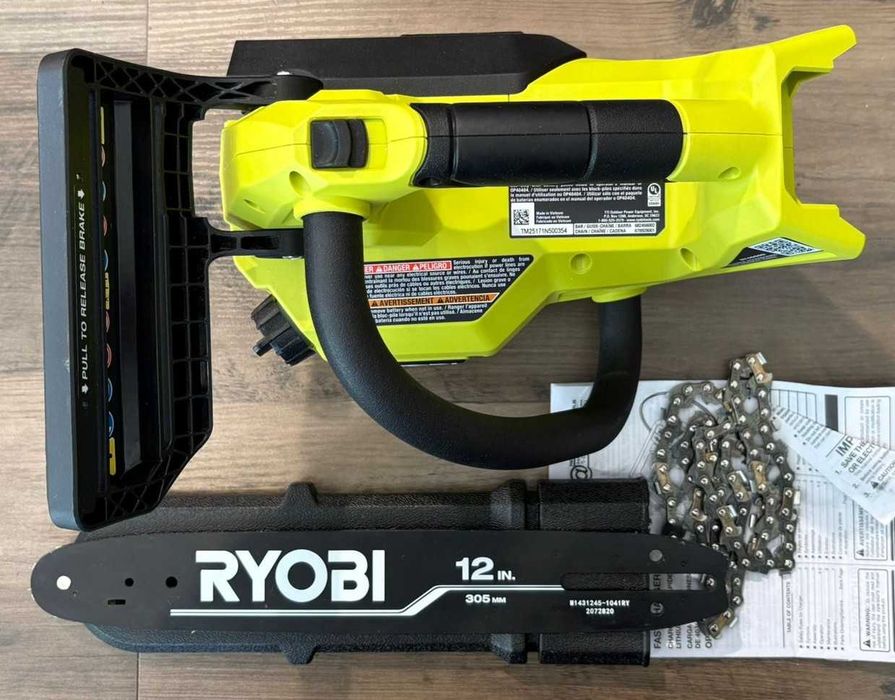 Piła łańcuchowa akumulatorowa 30cm RYOBI 40V RY40509BTL