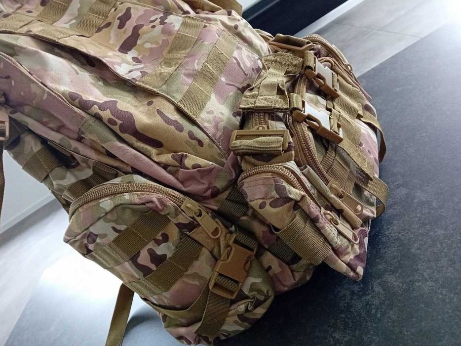 XXL Plecak Wojskowy Turystyczny Trekkingowy Sport Damski Męski +GRATIS