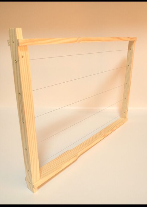 Рамки для українського вулика, зібрана пачка 25 шт з дротом та втулкам ...