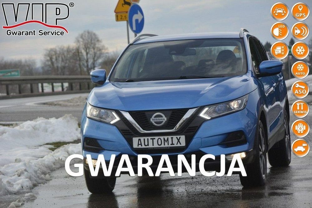 Nissan Qashqai 1.2 DIG-T nawigacja kamera cofania gwarancja przebiegu Andoid Auto