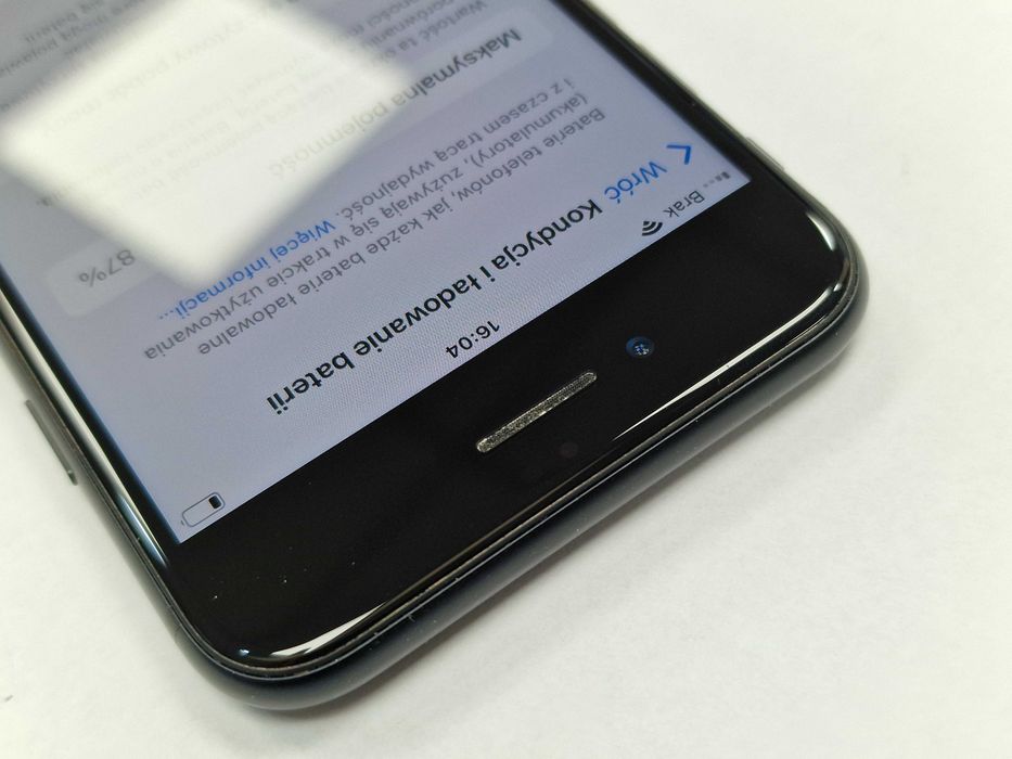 Iphone SE 2020/ 64GB/ Black/ Czarny/ Bat 87%/ Grade A-/ Gwarancja