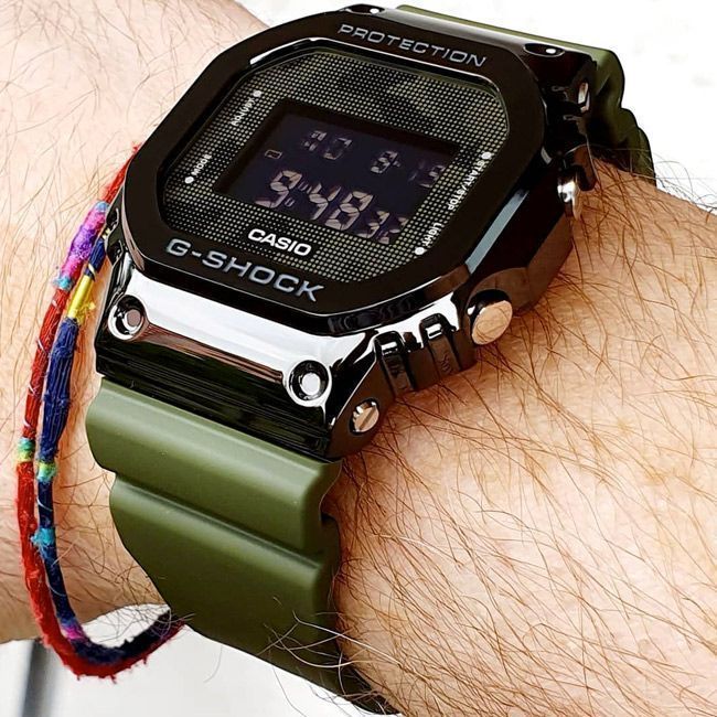 Часы Casio G-SHOCK GM-5600B-3E ! Оригинал! Фирменная гарантия 2 года!
