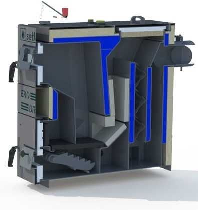 Kocioł Setlans Eko Drew 12kW zgazowujący drewno