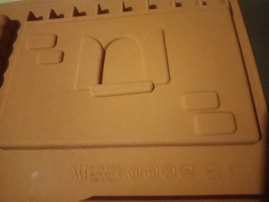 Formas chocolate silicone casas pai natal