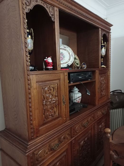 Moveis sala em madeira maciça