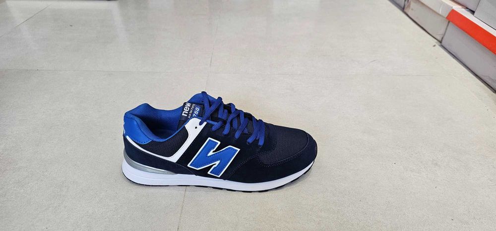 Granatowe niebieskie buty męskie 41-46 siatkowe