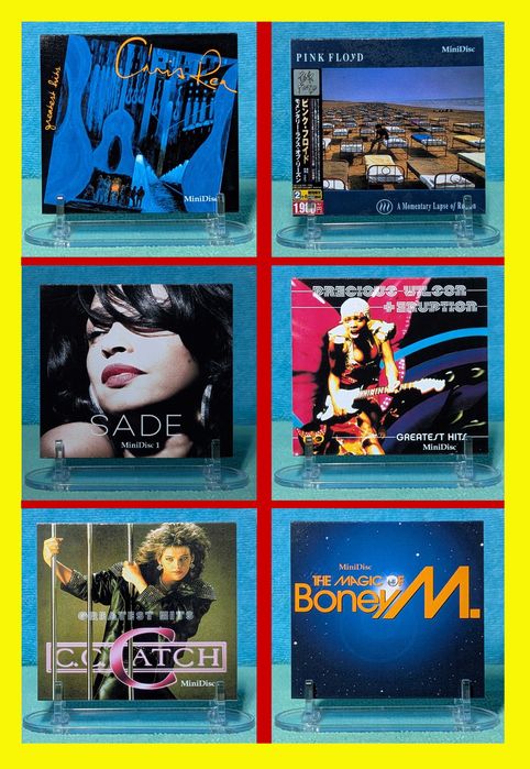 Минидиски Dire Straits, Chris Rea, ABBA, Boney M, Lady Gaga, Arabesque