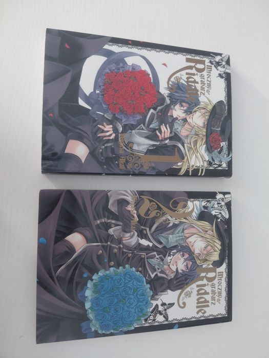 Manga mroczny grabarz Riddle tom 1 i 2