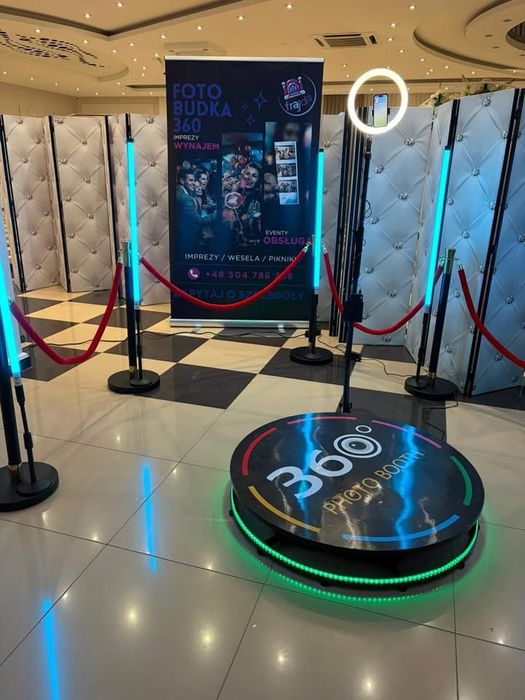 Fotobudka 360 na Twoje przyjęcie
