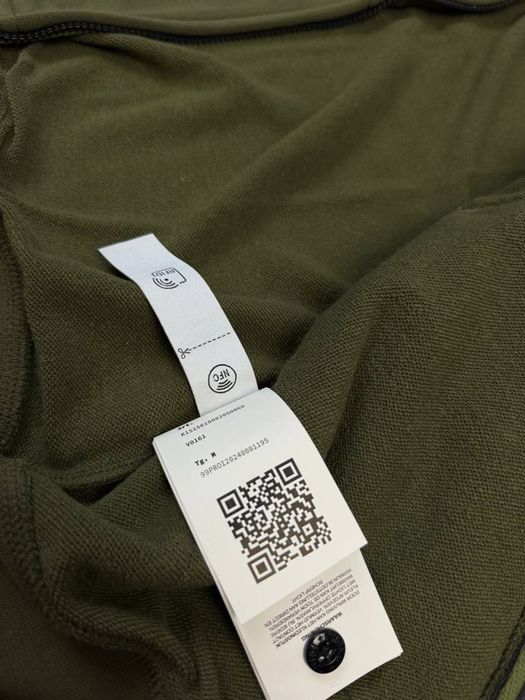 ‼️ ЗНИЖКА ‼️ Зіп-худі Stone Island Хакі, Зипка Stone Island, чоловіча зіп худі, зипка Stone Island зелена