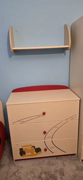 Meble dziecięce Meblik Formuła 1 super zestaw