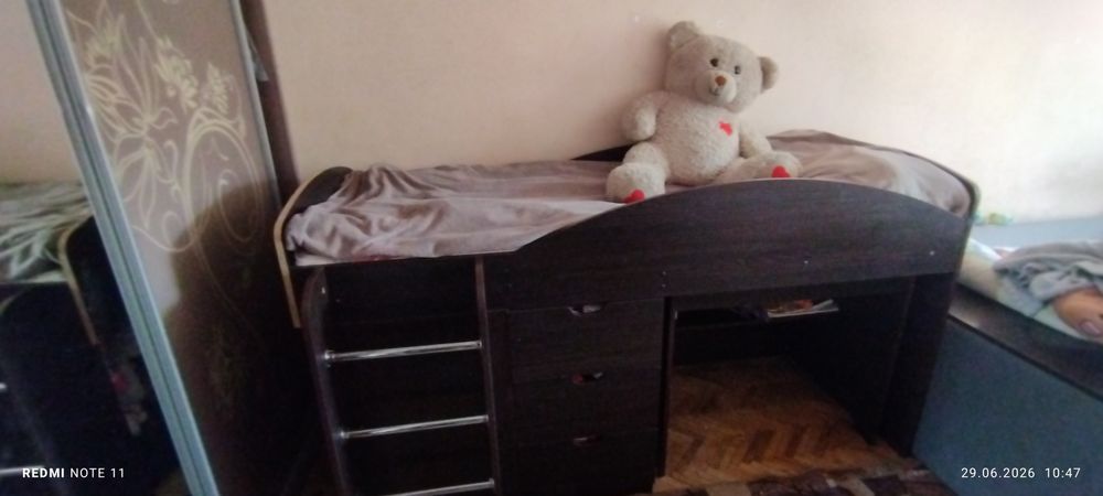 Ліжко дитяче, одномісне
