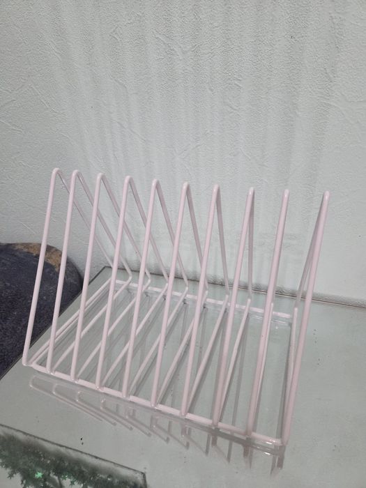 Підставка для книг біла