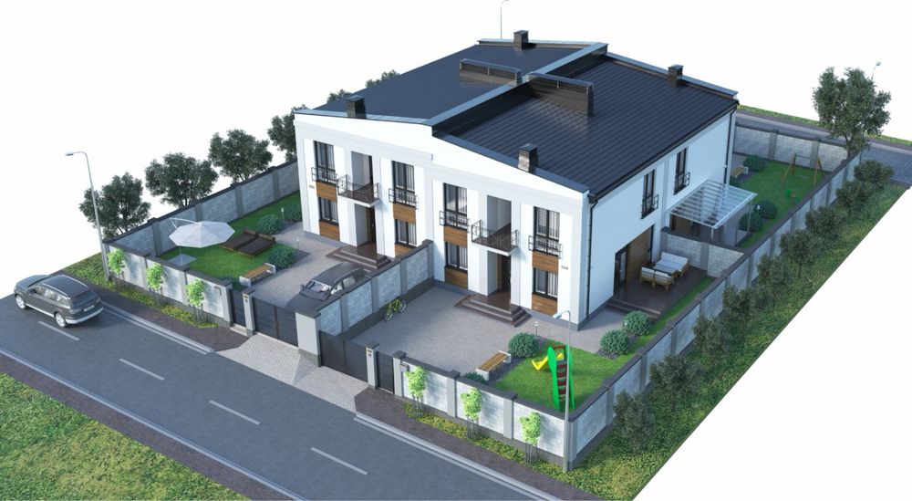 Продаж котеджів з міськими комунікаціями