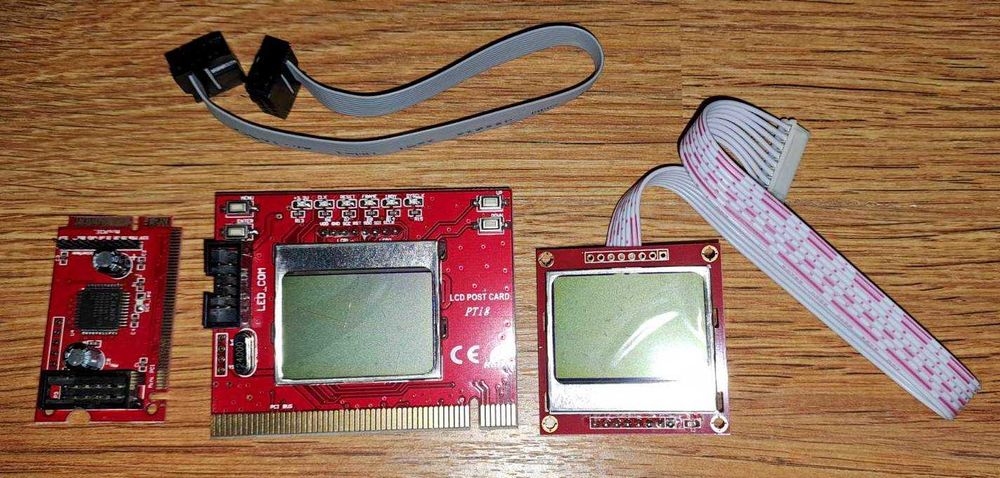 POST карта PTI8.PCI для портативных ПК и ноутбуков