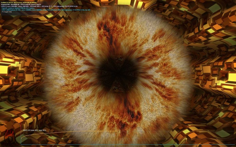 RX 470 8 gb OC NITRO (S.T.A.L.K.E.R. 2)