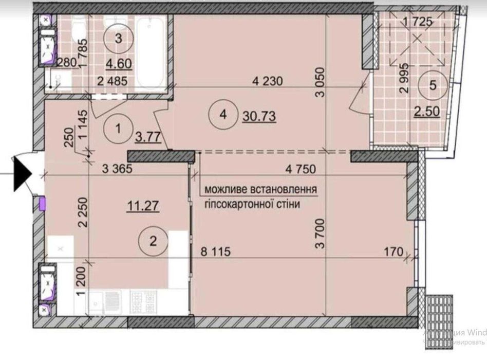 ЖК Русанівська гавань 28 будинок Видова 55 кв 5 поверх Без % ЄОселя