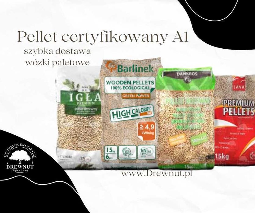 pellet NAJTAŃSZY również A1 A2 Olczyk Lava Drewnut Wirex