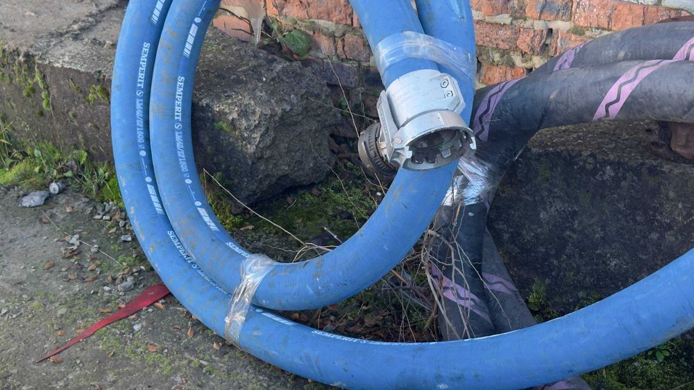 Шланг рукав  3" харчовий  на автоцистерну