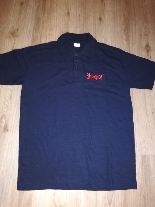 Pólo azul marinho Slipknot T-M - novo