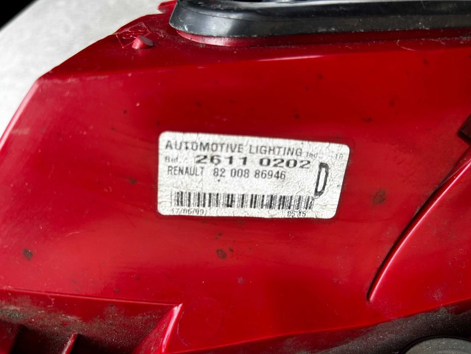 задній ліхтарь стоп правий Renault Clio 3 2009-2012 Хетчбек, 3D, 5D