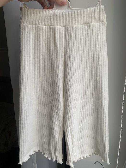 Костюм вязаний на дівчинку 80-86р штани палаццо