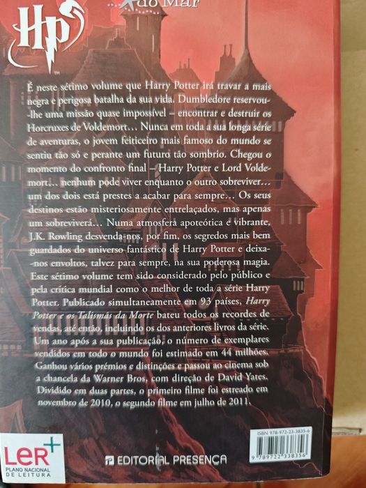 Harry Potter e os talismãs da morte ed especial
