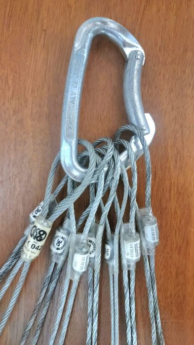 Набір закладних елементів , карабін  для туризму